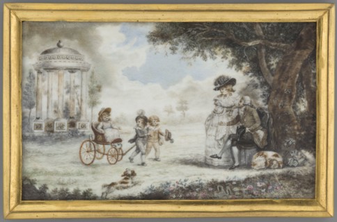 Grand Crown Hetman Franciszek Ksawery Branicki with his wife Aleksandra née Engelhardt and