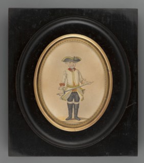 Prince of Hesse, Christian of Hessen-Darmstadt 1763–1830. Portrait of a boy, standing, full-length.