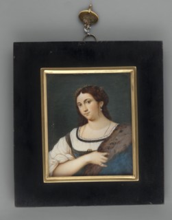La Fornarina after Sebastiano del Piombo; Thil, Wilhelmine Louise du 1782–1819 painter; copy from