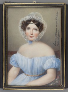 Portrait of Seweryna née Potocka 1795–1871. Monogramista AC author. Krzeszowice Lesser Poland