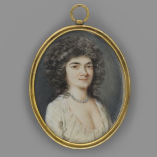 Portrait of a Woman, Taubert, Gustav Friedrich Amalius 1755–1839 painter; jewelry; women; portraits