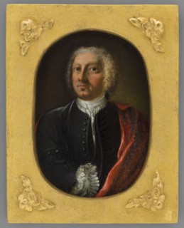 Portrait of an Unknown Man. Pawel Karol, Prince Sanguszko? 1680–1750, unknown painter; en face male