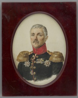 General Pawel Yakovlewicz Kuprianov 1789–1874 old attribution portrait of Lieutenant General