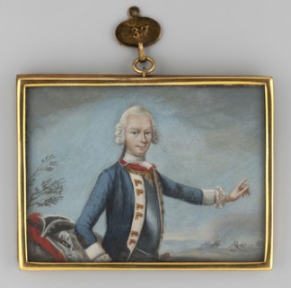 Ludwig IX, Landgrave of Hessen-Darmstadt 1719–1790, unknown artist, portrait up to the waist, male