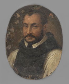 Portrait of a Dominican after Pieter Cornelisz Slingelandt, attributed to Pieter Cornelisz van