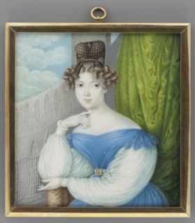 Portrait of Mrs. Radwanowa, née Kwiatkowski, Pritwitz fl. ca. 1832. Painter: amateur. Subject: