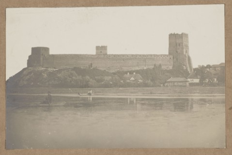Lutsk. Lubart's Castle – general view from the Styr river, unknown author/photographer;