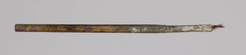 Jan Stanislawski's flat brush; Jan Stanislawski 1860–1907, painter; painting accessory brush used