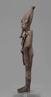 Figurine of the god Osiris;, Goluchów Greater Poland Voivodeship provenance; Egyptian deities;