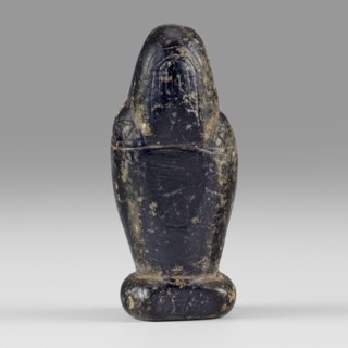 Amulet - god Osiris in hydria; Osiris canopic; Egyptian deities; Egyptian religion; 1st–2nd century