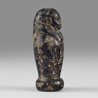 Amulet - god Osiris in hydria; maker, Osiris Kanopos mythology; Egyptian deities; Egyptian