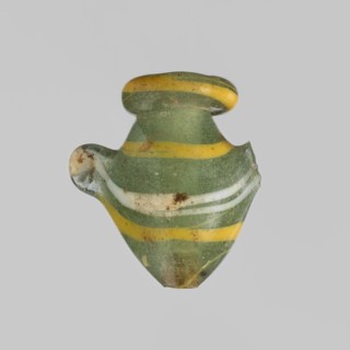 Amulet — heart ib;, found in Goluchów Greater Poland Voivodeship, Egypt; amulet representing a