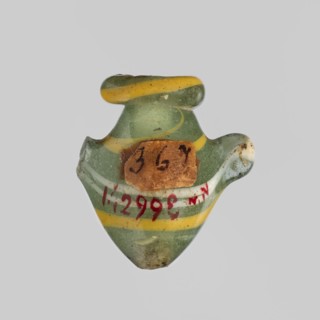 Amulet - heart ib, amulet, hearts ib representing a heart, amulet of a body part, grave equipment,