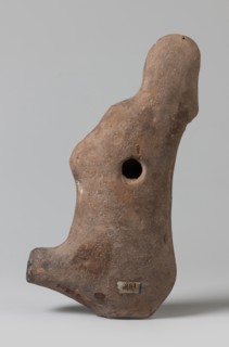 Lamp with a depiction of Athena-Neith, Mithra mythology, Attys mythology, Phrygian caps