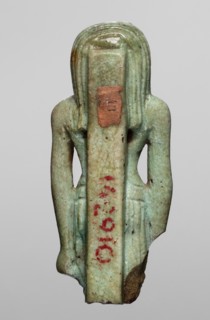 Amulet — god Thoth; maker, Thoth myth., Egyptian deities, Egyptian religion; Egypt, 664–525 BC Late