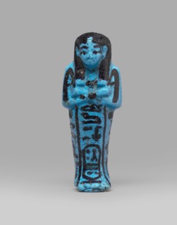 Queen Henuttawi's shabti, Henuttawi queen of Egypt; ca. 1100–1000 BC. Mummy-shaped funerary