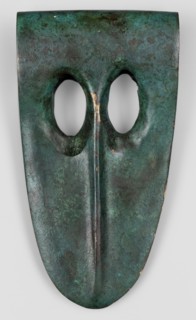 Axe head, unknown Phoenician workshop; militaria, edged weapon; strongly elongated, oval-tipped