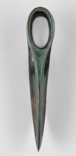 Axe head, unknown Phoenician workshop; militaria, edged weapon; strongly elongated, oval-tipped