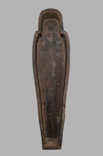 Sarcophagus of the gatekeeper of the temple of Amun Panepi, Panepy ca. 945–715 BC. Sacrificial
