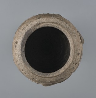 Vise-free cup, unknown Rhine workshop, Goluchów Greater Poland Voivodeship. Hard-fired, granular,