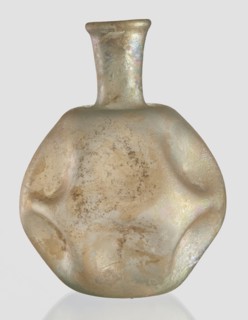 Flask, unknown eastern workshop, Goluchów Greater Poland Voivodeship, 3rd–4th century AD, vessel,