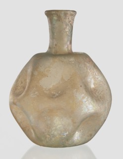 Flask, unknown eastern workshop, Goluchów Greater Poland Voivodeship, 3rd–4th century AD, vessel,