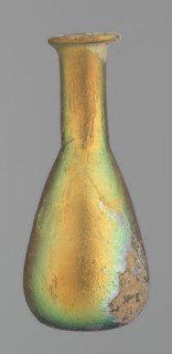 Flask, unknown eastern workshop, Goluchów Greater Poland Voivodeship, glass, antiquity, Roman