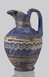 Oinochoe with a vertical arch-shaped vice; eastern workshop;, 3rd century BC. Type: Grose group