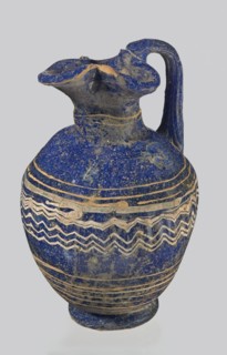 Oinochoe with a vertical arch-shaped vice; eastern workshop;, 3rd century BC. Type: Grose group