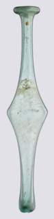 Unguentarium, unknown eastern workshop, Goluchów Greater Poland Voivodeship, with an elongated