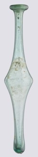Unguentarium, unknown eastern workshop, Goluchów Greater Poland Voivodeship — with an elongated