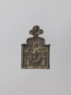 Middle wing of the triptych: Our Lady Znamienije, Ruthenian workshop; Mary mother of Jesus Christ;
