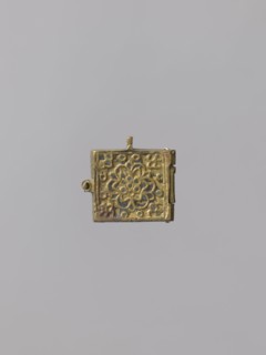 Diptych: Old Testament Holy Trinity and the Mother of God Znamienije, Old Believers' workshop; Mary