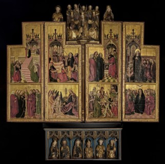 Annunciation with Unicorn Polyptych, Master of the Annunciation with Unicorn Polyptych, 4th quarter