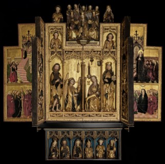 Annunciation with Unicorn Polyptych, Master of the Annunciation with Unicorn Polyptych, 4th quarter