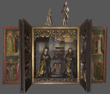 Polyptych of the Adoration of the Child, Master of the Polyptych of the Annunciation with the