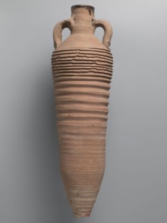 Amphora, unknown Egyptian workshop; amphorae, Egyptian amphorae, Egyptian ceramics, storage