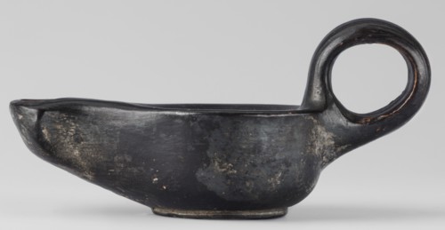 Oil lamp, unknown Attic workshop; oil lamp, single-burner lamp, lighting; scene gallery class; end