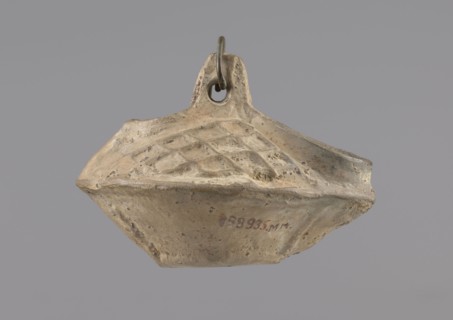 Lamp, repossession Zabkowice Slaskie, Egypt, Coptic art, antiquity, oil lamp, Middle Ages. Oval