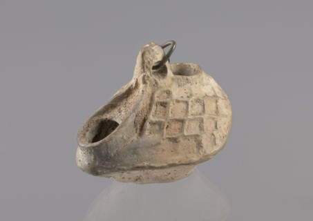 Lamp, repossession Zabkowice Slaskie, Egypt, Coptic art, antiquity, oil lamp, Middle Ages. Oval