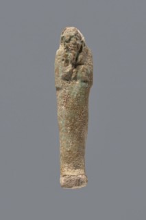 Ushabti, mummy-shaped funerary figurine, gift; Late Period, 525–343 BC 27th–30th Dynasty, Egypt;