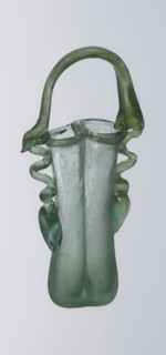 Dilekyt, unknown Eastern workshop Syrian or Palestinian, glass vessel, 3rd century, Roman Empire.