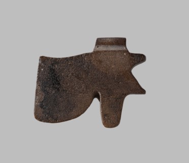 Amulet - udjat eye, udjat eye without internal modeling. Pendant on the edge of the eyebrow.