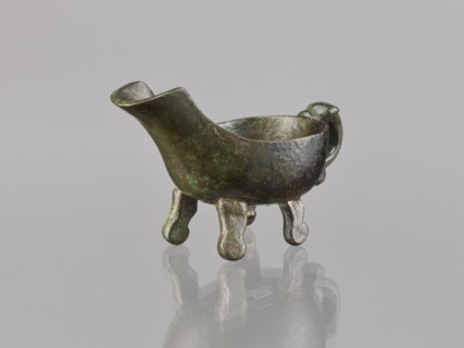 Yi-type vessel, Chinese; Chinese art; ceremonial/ritual vessel; Qing dynasty 1644–1911; vessel on