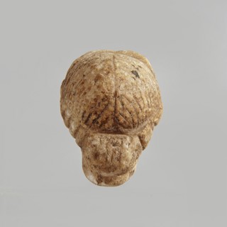 Head of a woman, Roman period, Egypt; figurine; height 5.5 cm, width 3.5 cm, depth 4.5 cm., A