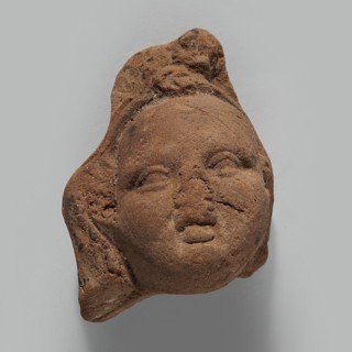 Head of Harpocrates; unknown creator; Harpocrates mythology; Hellenistic period, 332–30 BC, Egypt;