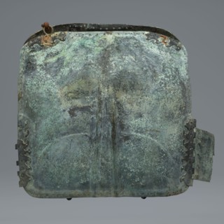 Two-piece torso armor with buckles, 4th century BC 375–325 BC, Southern Italy ?, weaponry., A large