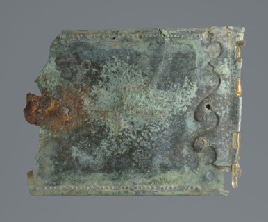 Two-piece torso armor with buckles, 4th century BC 375–325 BC, Southern Italy, weaponry, A