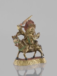 Palden Lhamo, revindication, Tibetan Buddhist art figurine, Tibetan culture; Choynowski, Józef;