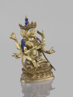 Ushnishavijaya, unknown author, 19th century, South China, or Tibet, bronze sculpture, statuette 17